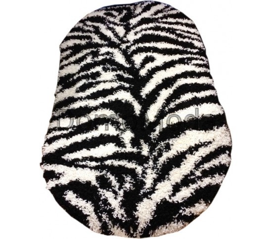 Высоковорсный ковер Loca (Super Lux Shaggy) 9180A BLACK - высокое качество по лучшей цене в Украине